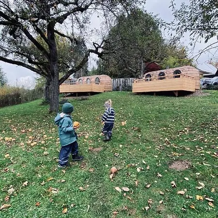 Iglucamping Allgaeu-bodensee مكان تخييم Wangen im Allgäu